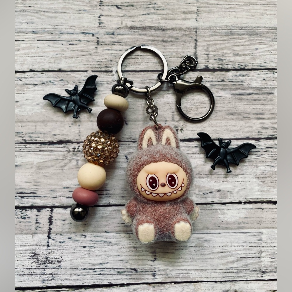 Monster Creature Goblin Keychain Bag Clip Handmade